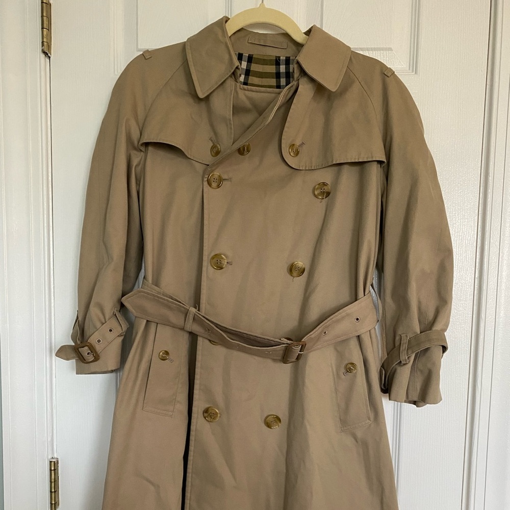 Vintage Burberry coat
